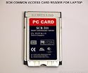 SMC Smart Card PC Card Reader-Writer PCMCIA SCR201
