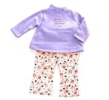 Infant Girls Pant Set Lavender Print, Available in Various Sizes