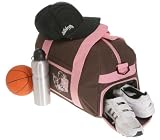 Produkt-Bild: Sporttasche ELEPHANT FLOWER CHOCOLATE 47 cm Sport Tasche Schulsporttasche / Girls Rosa CHOCOLAT BRAUN