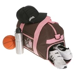 Sporttasche ELEPHANT FLOWER CHOCOLATE 47 cm Sport Tasche Schulsporttasche / Girls Rosa CHOCOLAT BRAUN