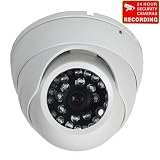 41MC70Ib5GL. SL160  VideoSecu Night Vision Video Security CCD Camera IR Home Security Surveillance Dome Vandalproof Camera 1WX