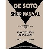1938 1939 DESOTO Shop Service Repair Manual Book by Chrysler