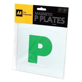 AA Car Essentials Fully Magnetic P Plates