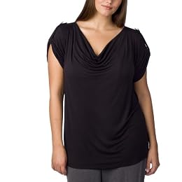 Mossimo Black Plus Knit Top
