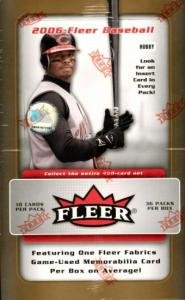2006 Fleer Baseball Cards Unopened Hobby Pack (10 cards/pack)