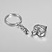 Valyria Memorial Pet/Dog Paw Keychain Always in My Heart Pet Urn Keepsake Charm Ashes Keyring