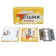 100 7 O'clock SharpEdge Double Edge Safety Razor Blades