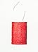 Allsop Home and Garden Stella Solar Lantern, Metallic Red