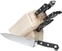 Farberware Pro Forged 8-Piece Knife Block Set, Pine