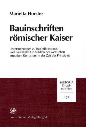 Bauinschriften r�mischer Kaiser