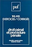 Revue Presses Universitaires de France - PUF  / Droit pénal et Procédure pénale