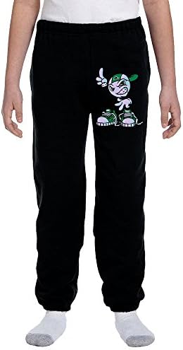 Deftad Hip Hop Toon Performance Sweatpants For Kids Black