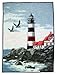 Lighthouse Cuddlewrap Plus - 60 inches by 80 inches - Wearable Throw Blanket