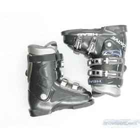 Used Head Carve C7L Black Ski Boots Ladies Size 5
