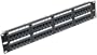 Belkin 48-Port 568A/568B Cat5 Patch Panel with Cable Rings