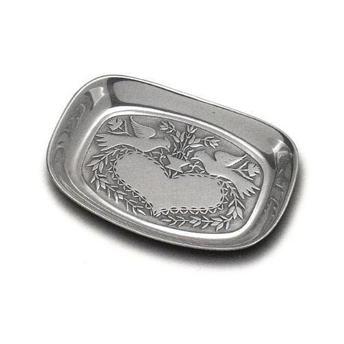 Lovebirds Small Bread Tray 6 1/2
