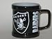 OAKLAND RAIDERS 11 oz. Team Logo Sculpted COFFEE MUG