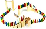 Wooden Domino Race