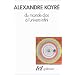 Du monde clos � l'univers infini