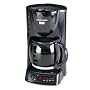 Black & Decker DCM1400B Cafe Noir 10-Cup Programmable Coffeemaker, Black