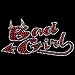 Women's Sweatshirt : Bad Girl - Trendy Rhinestone Shirt