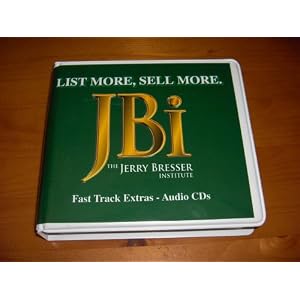 List More, Sell More Jerry Bresser Insititute: Fast Track Extras - 15 Audio CD Set by Jerry Bresser