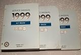 1999 GM S/T Truck Factory Service Manuals (Sonoma, Jimmy, Blazer, Bravada, 3 Volume Set)
