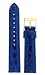 Watchband Genuine Crocodile 22mm Blue