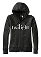 Twilight Glow in the Dark Printed Womens Cut Hooded Sweatshirt