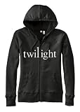 Twilight Glow in the Dark Printed Womens Cut Hooded Sweatshirt