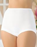 Womens 100% Cotton Cuff Leg Brief, 6-pk