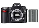Nikon D80 10.2MP Digital SLR Camera Body + Extra Nikon EN-EL3e Battery