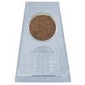 New York Yankees Tapered Final Season Crystal with Game Used Dirt from Yankee Stadium