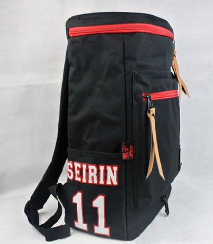 CoSmile® Backpack The Basketball Which Kuroko Plays Tetsuya Seirin #11 Cosplay School bag Laptop bag C Style Black 87-13