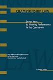 Championship Law: Seven Keys to Winning Performance in the Courtroom