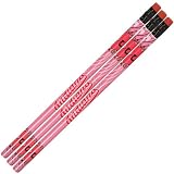 MLB Cleveland Indians 3-Pack Team Logo Pencil Set - Pink