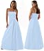 Sports : Elegantes Luxus Abendkleid Farbe blau