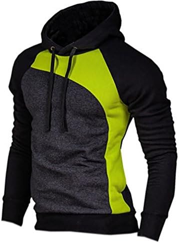 Haqi Men's Casual Pullover Long Sleeve Hoodies Outwear M Type XH