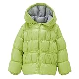 Toddler Girls' Circo Solid Puffer Coat - Lime Green