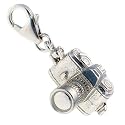Welded Bliss Sterling 925 Silver SLR Opening Camera Charm Lobster Clip On Fit WBC1043