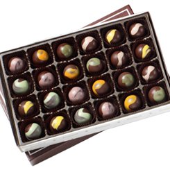 Bissinger's Truffes de la Vie, 24 Pieces, Assorted