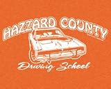  : Hazard County Driving School - Dukes of Hazzard - Retro 80s T-shirt