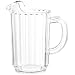 Carlisle 553607 Clear 32 Oz. Pitcher (Case of 6)