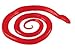 Red Coiled Snake (Translucents)