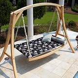 Hanging Hammock Bed Sakura Onyx DuraCord fabric