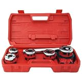 Buy 9 Pc Ratcheting Pipe Threader Kit by Cal