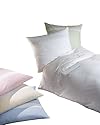 Kaeppel 440-10 D3 Bettwäsche 2 Teilig Spitze 155x220 cm Linon weiß