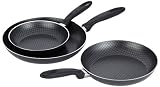 Produkt-Bild: GHZ-Matra 2014-x32S Titan Pfannen Set 3-teilig 20 / 24 / 28 cm, schwarz