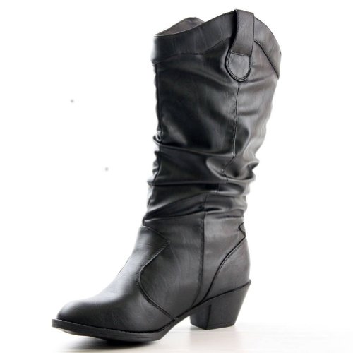 West Blvd Womens Seoul Western Cowboy Boots