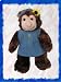 Chambray Sunflower Dress Outfit fits Webkinz L'il Kinz, Ty Beanie Babies, Fluff Factory and Teenies Teddies